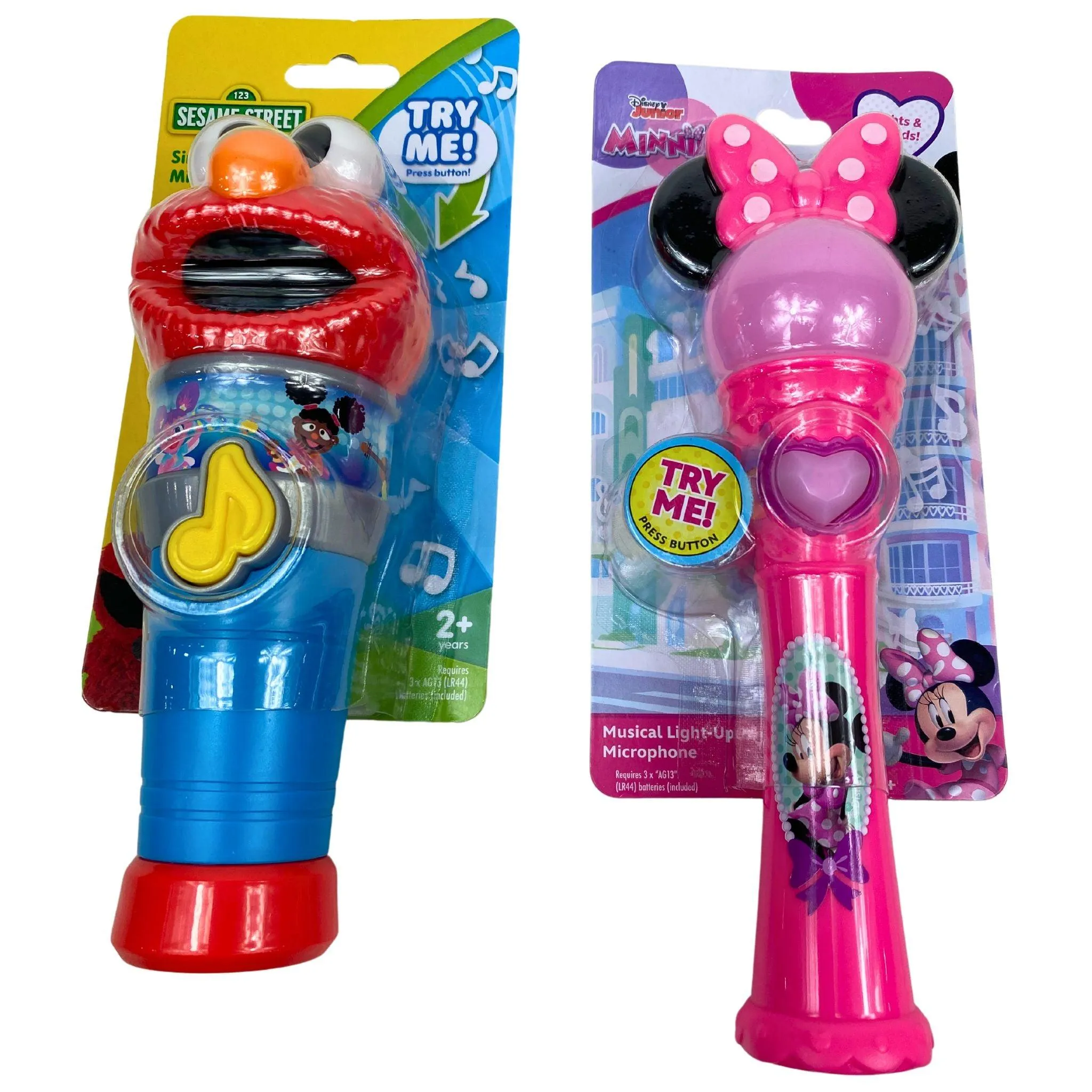 Licensed Sing With Me Lights & Sounds Microphone Assorted (48 Pcs Lot)