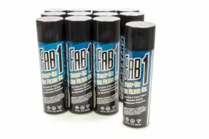 Maxima Racing Oils Fab1 Air Filter Oil 13.0 oz Aerosol Fabric Filters - Set of 12