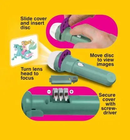 Mermaid Torch & Projector