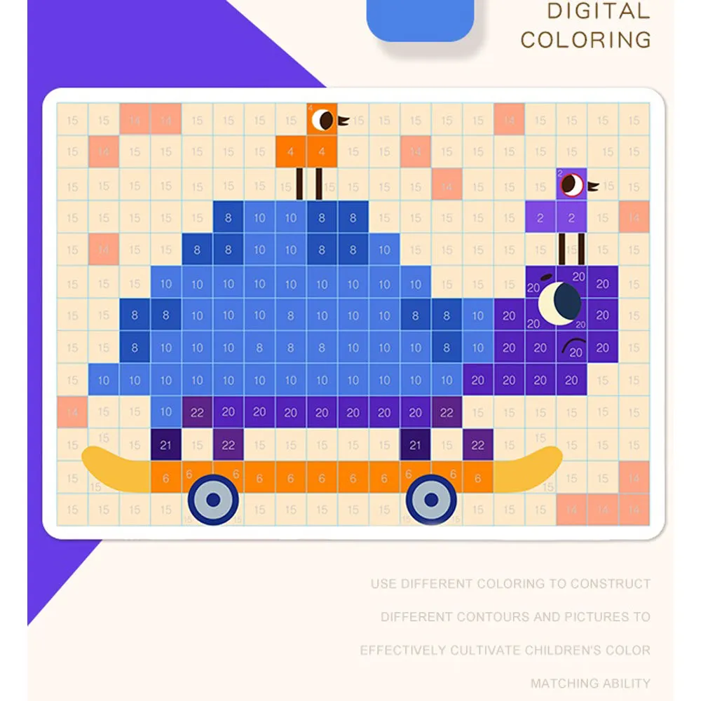 Mini Games Graphic Colouring Pixels