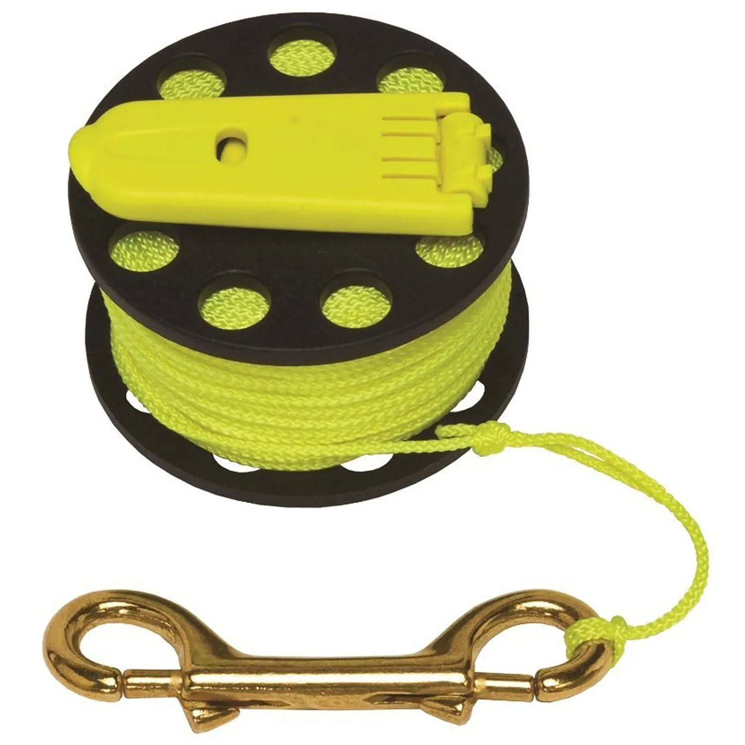 Open Box Innovative Scuba Concepts Finger Spool with Hand Winders 65 Scuba Dive Reels