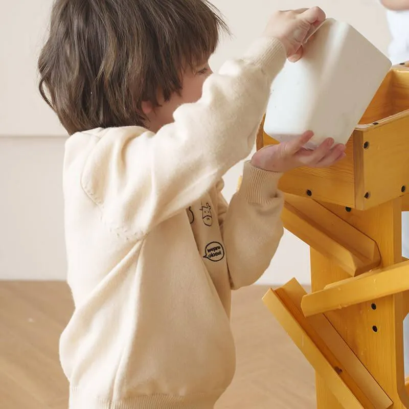 Outdoor Wooden Water Table For Kids, Toddlers