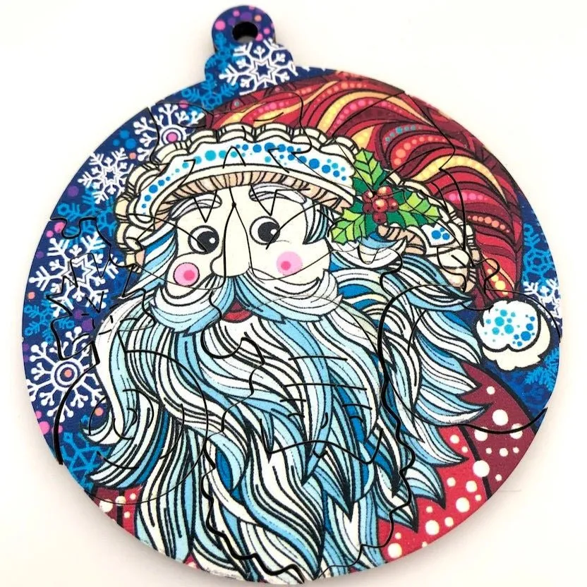 "Christmas" Laser Cut Puzzle Baubles kit