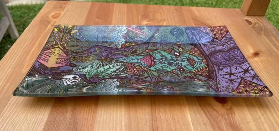"Divine Teachers" Collectible Tray (6.25" x 10.2")