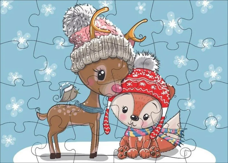 "Festive" Kids Puzzle Set