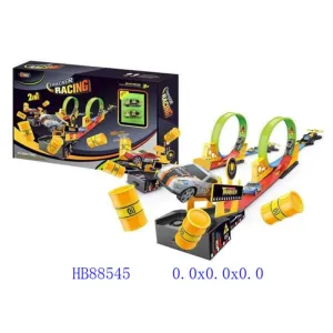 Race Car Track Set with Loop