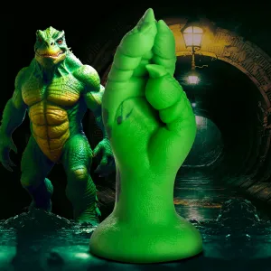 Raptor Claw Fisting Dildo - Green