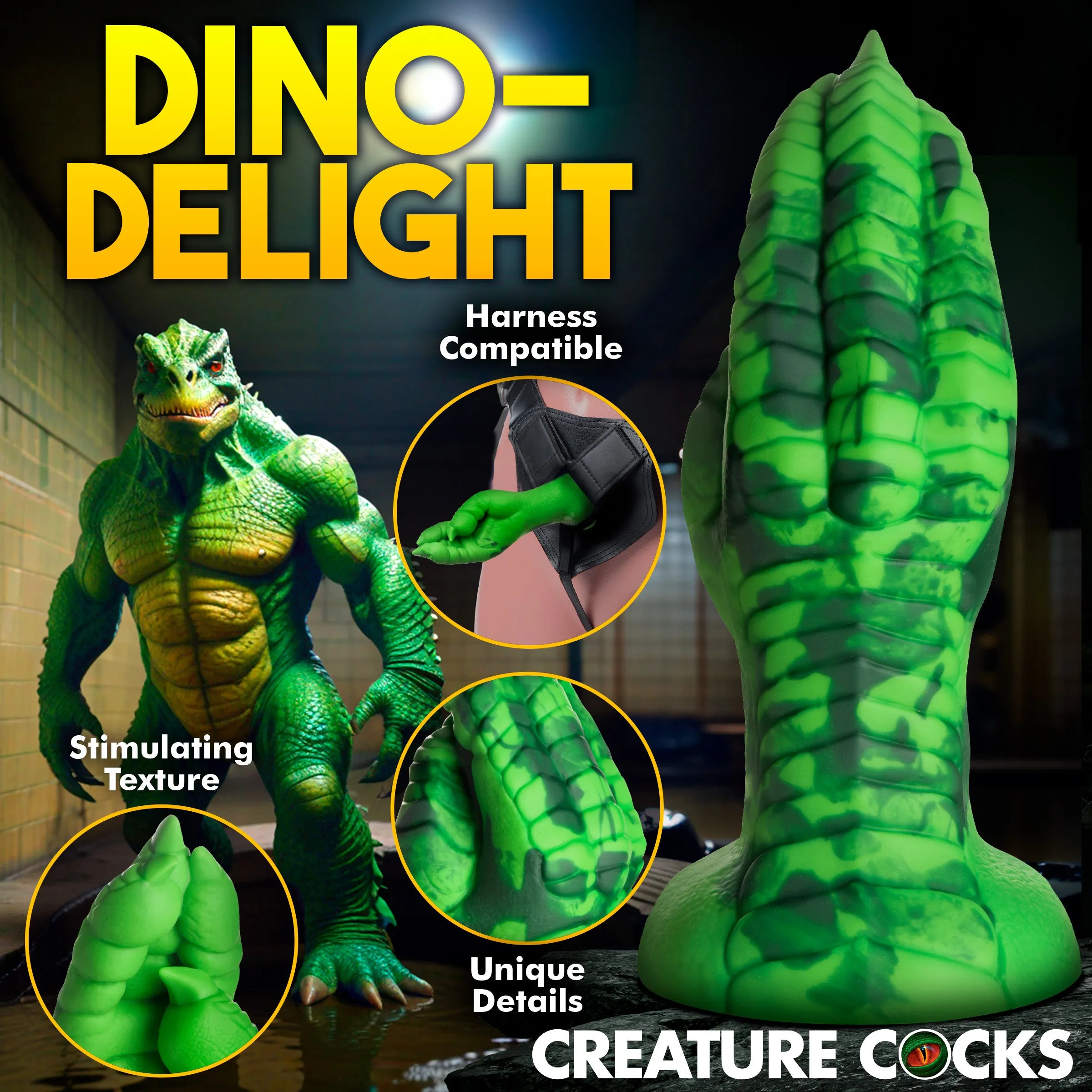 Raptor Claw Fisting Dildo - Green