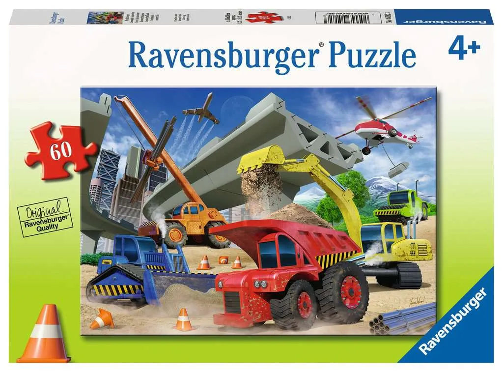 Ravensburger 60 Piece Construction Trucks