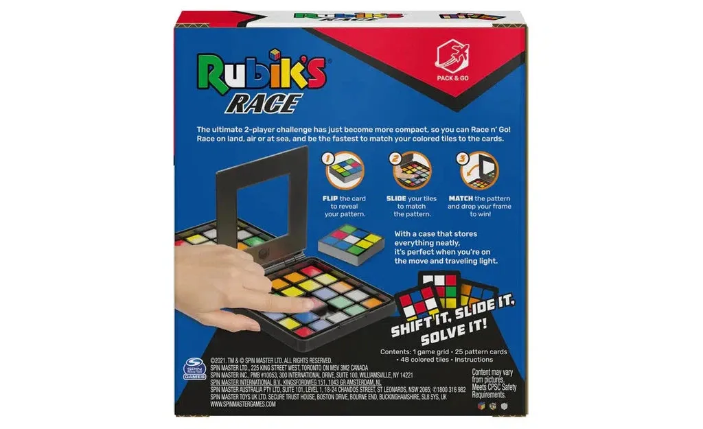 Rubik’s Race, Pack & Go