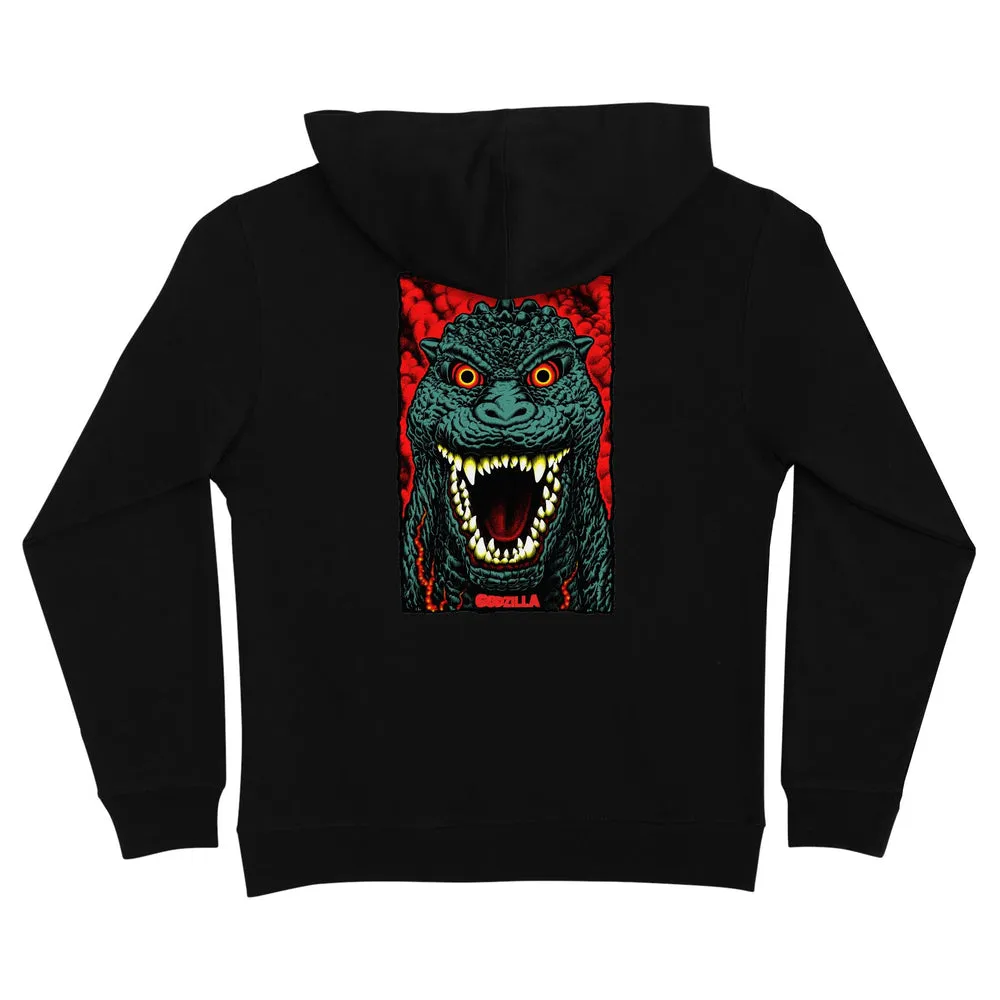 Santa Cruz Godzilla Destroyer Youth Hoodie - BLACK