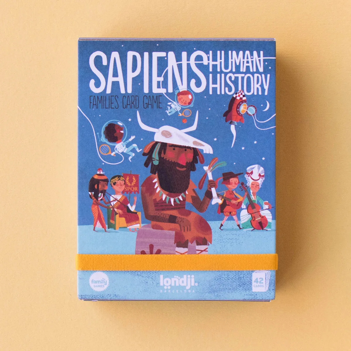 Sapiens - Human History Happy Families by Londji