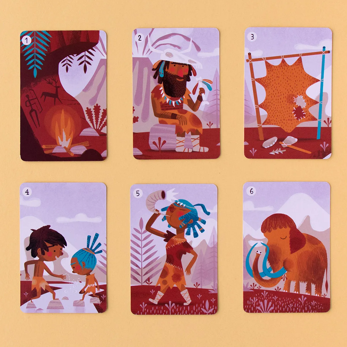 Sapiens - Human History Happy Families by Londji