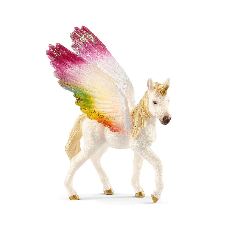 Schleich Bayala Winged Rainbow Unicorn Foal #70577