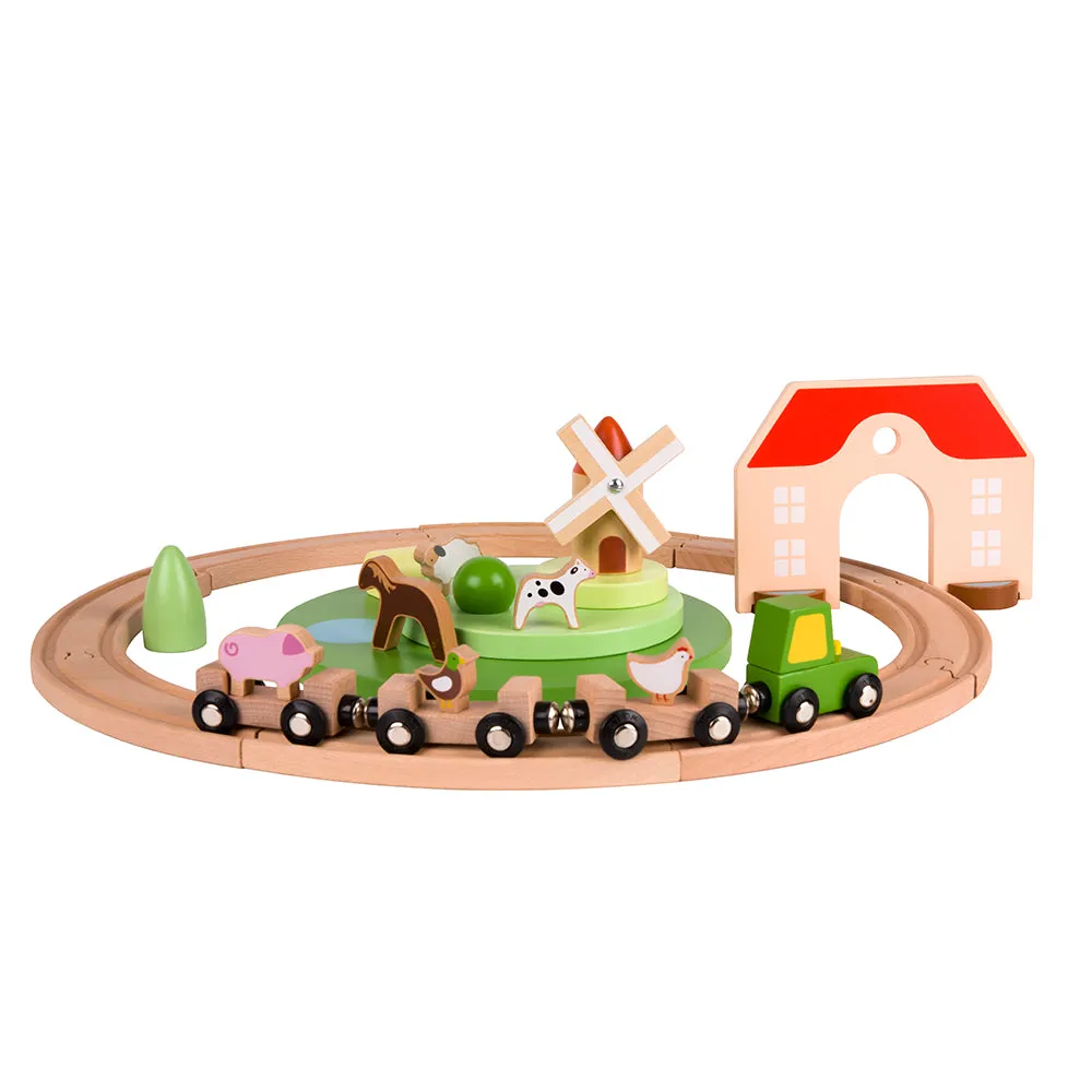 Small Farm Train Set 28pc