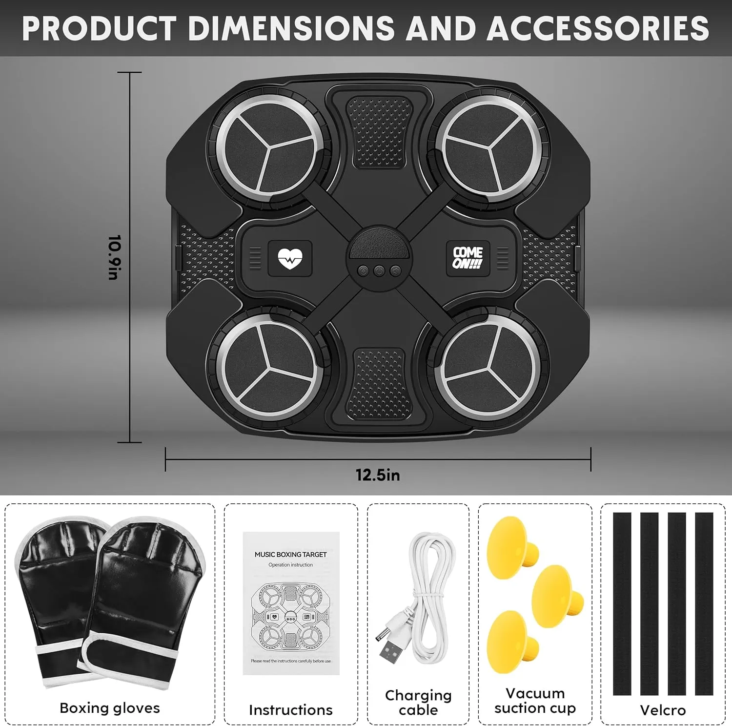 Smart Bluetooth Music Boxing Target - 139