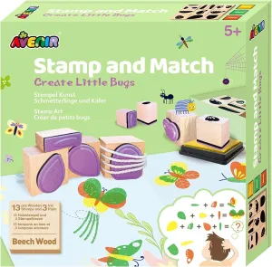 Stamp and Match - Create Little Bugs