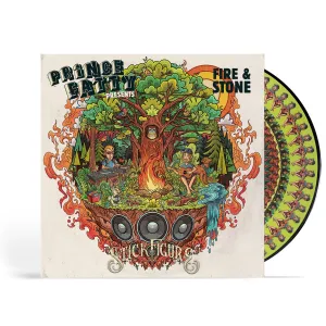 Stick Figure X Prince Fatty - Fire & Stone Zoetrope Vinyl