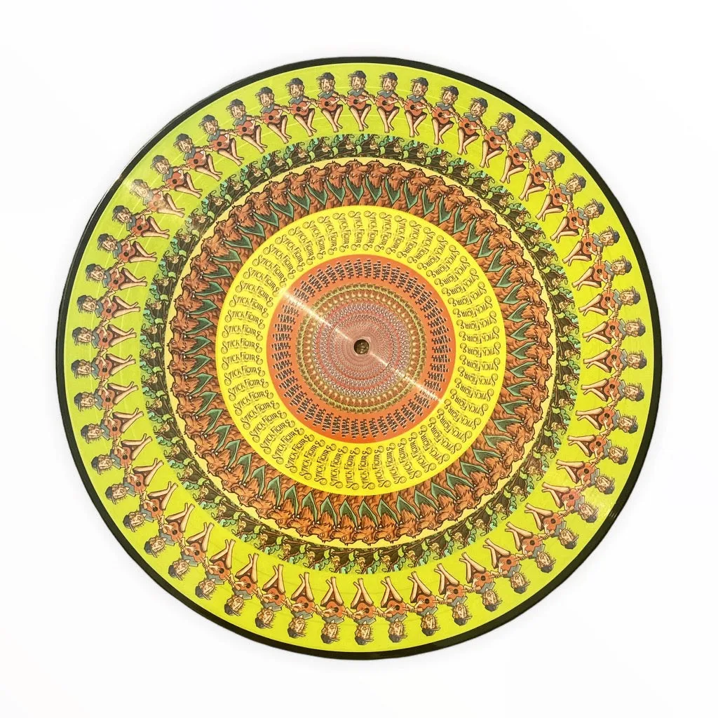 Stick Figure X Prince Fatty - Fire & Stone Zoetrope Vinyl
