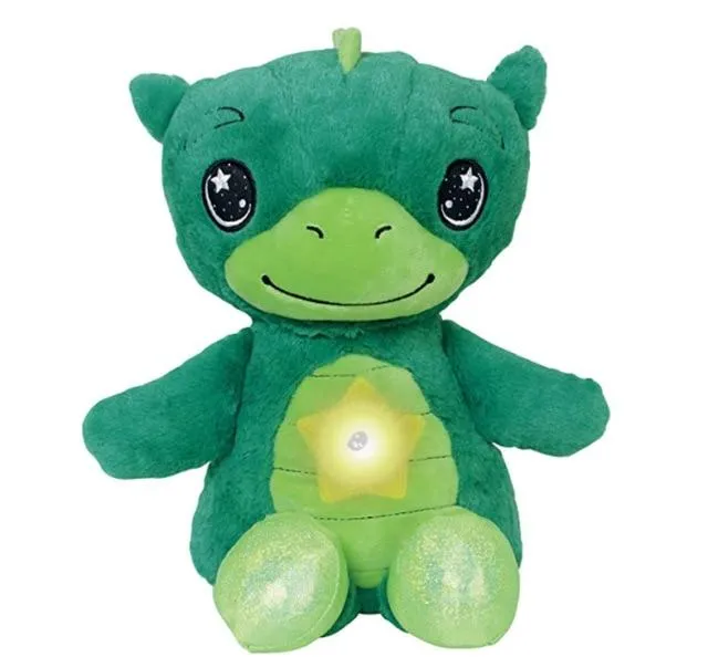 Stuffed Animal Night Light Projector Plush Toys With Light Colorful Stars Cute Stuffed Toy Girl Baby Creative Toy Birthday Gifts