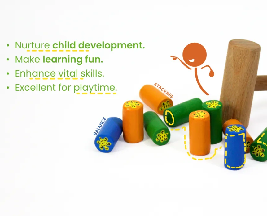 Taali Murkha Raja - Hammering Toy Set