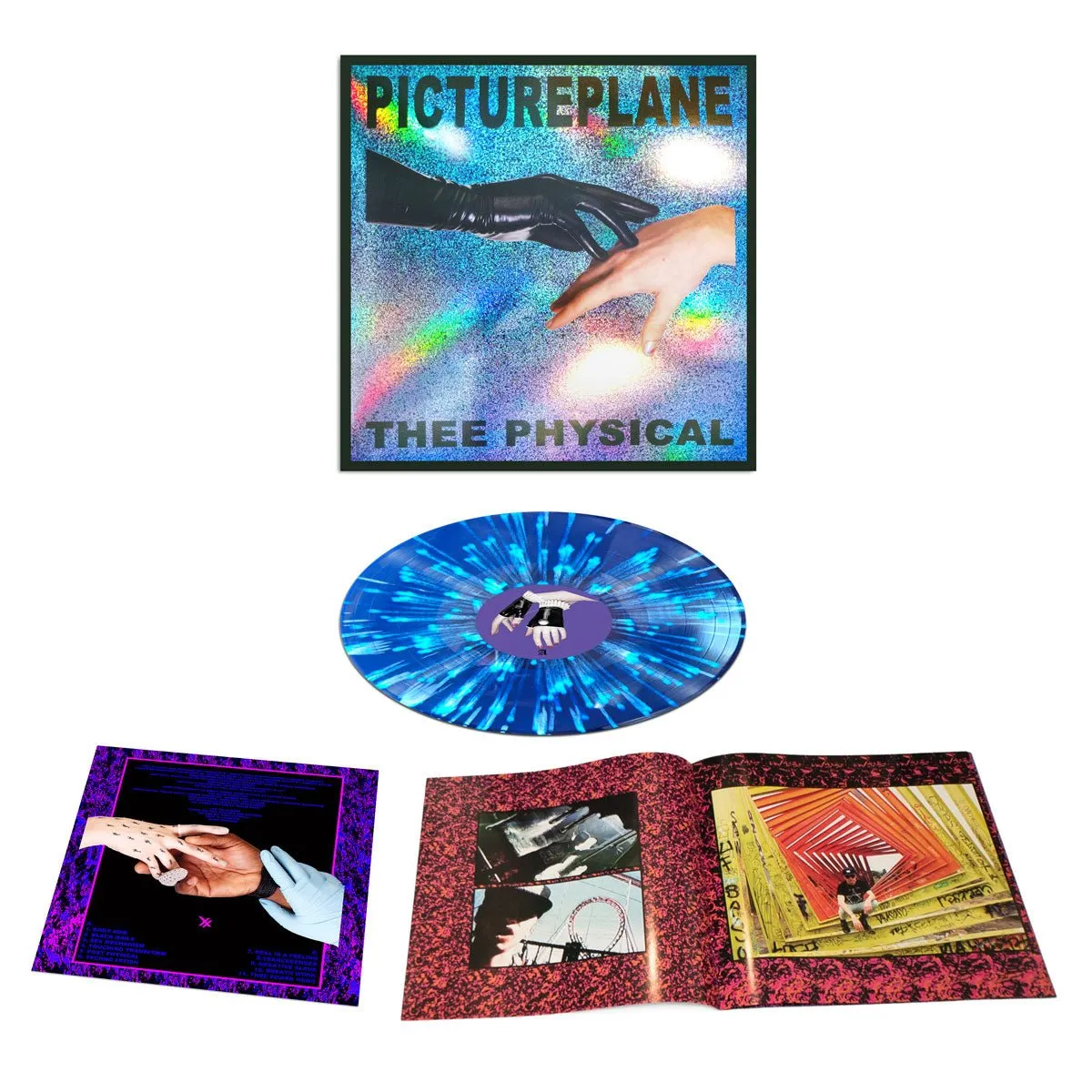 THEE PHYSICAL LP (Holographic 10 Year Anniversary Blue/White Splatter)