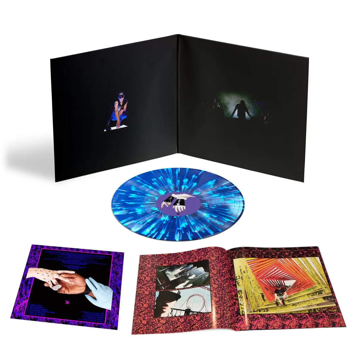 THEE PHYSICAL LP (Holographic 10 Year Anniversary Blue/White Splatter)