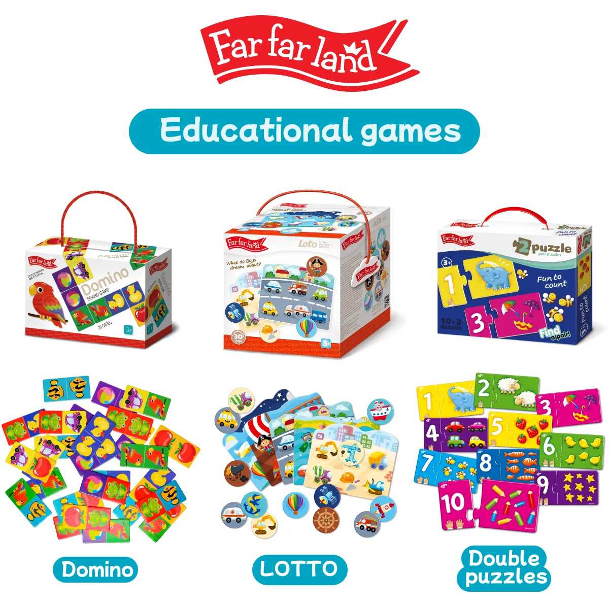 Toddler Puzzles for 2  Years - What's The Next? Triple Jigsaw - Montessori Toys - Colorful, Creative, Educational