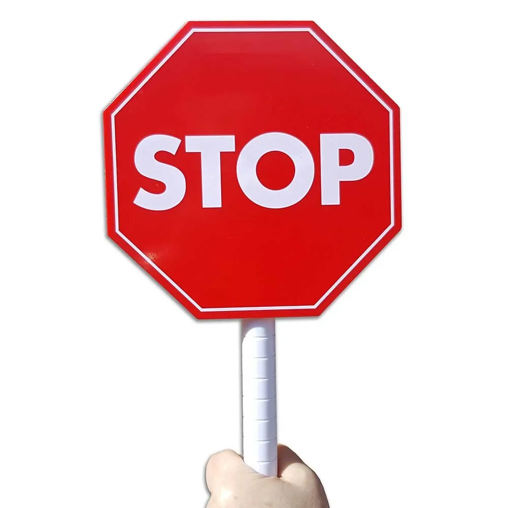 Traffic Control Signs: Set of 3