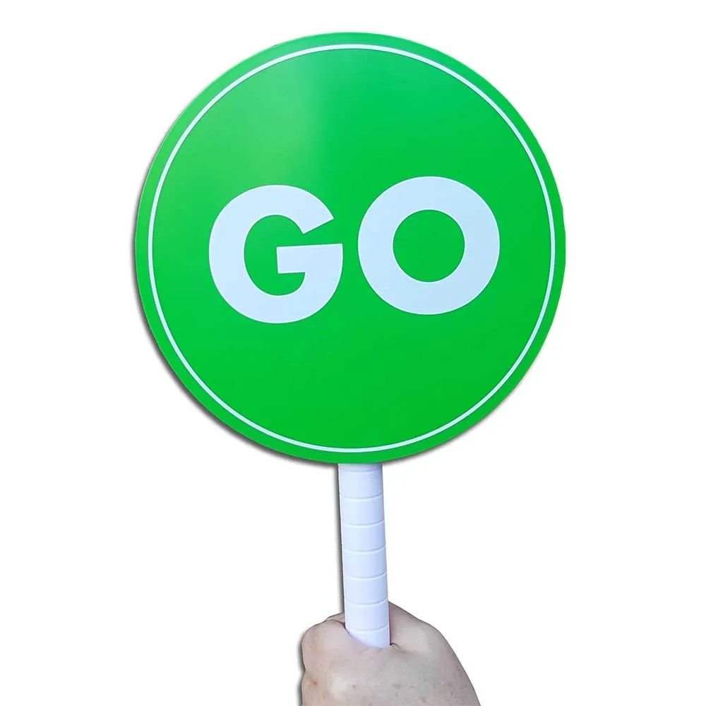 Traffic Control Signs: Set of 3