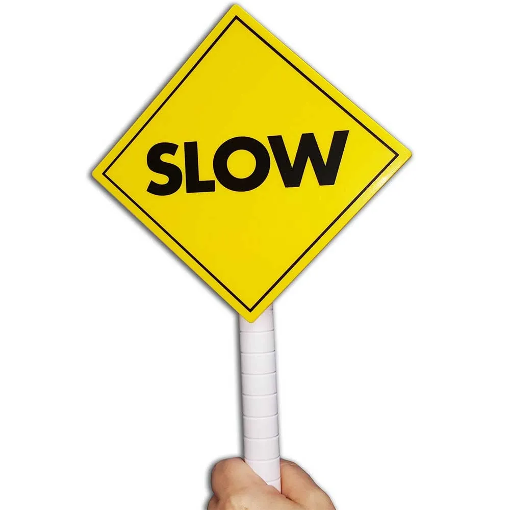 Traffic Control Signs: Set of 3