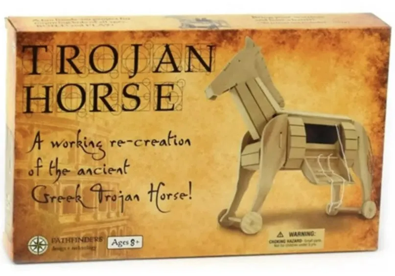 Trojan Horse Wooden Construction Kit