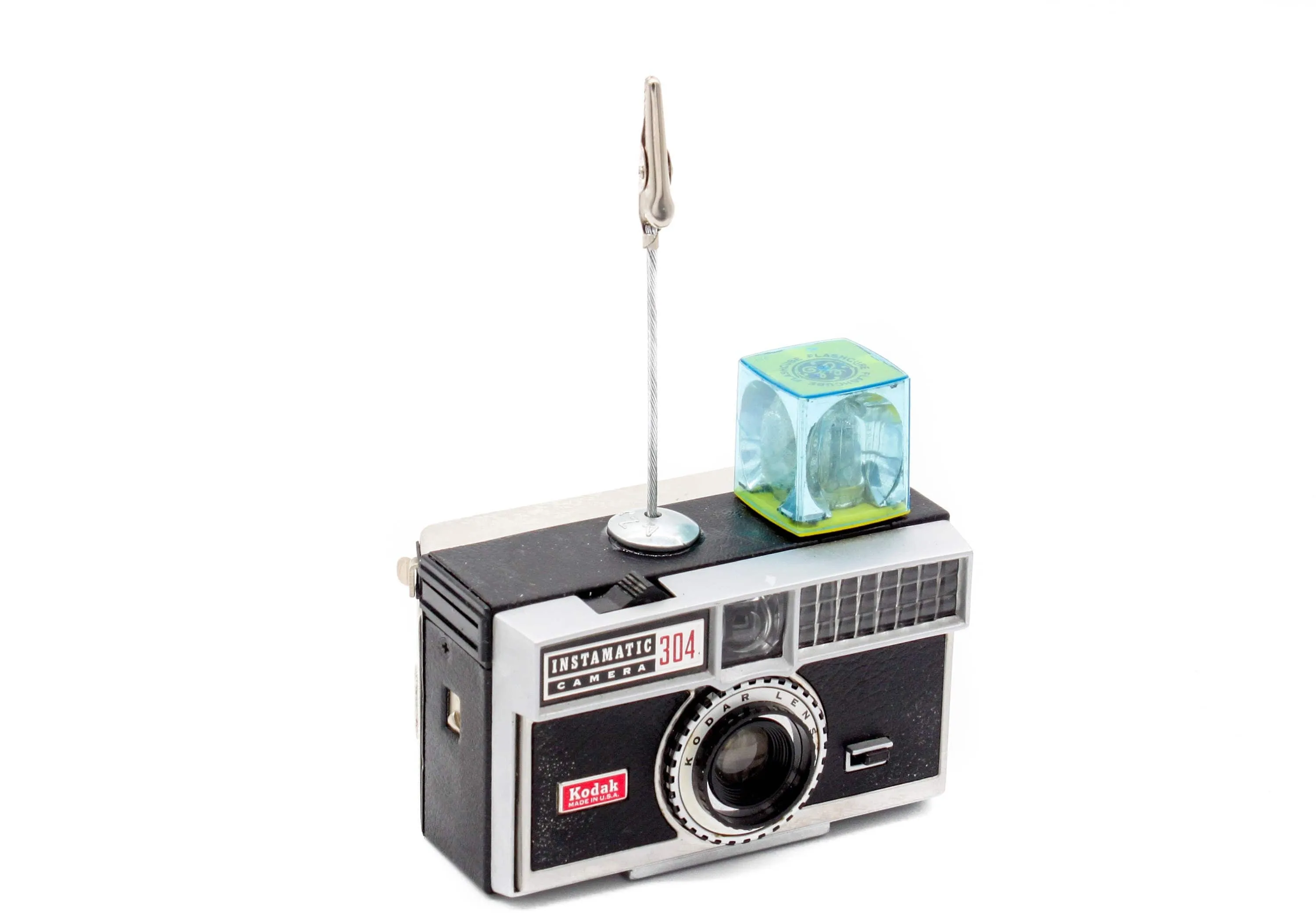 Vintage Camera Photo Holder, Kodak Instamatic 304 Camera, Place Card Holder, Photo stand, memo holder, photo display, vintage lover gift