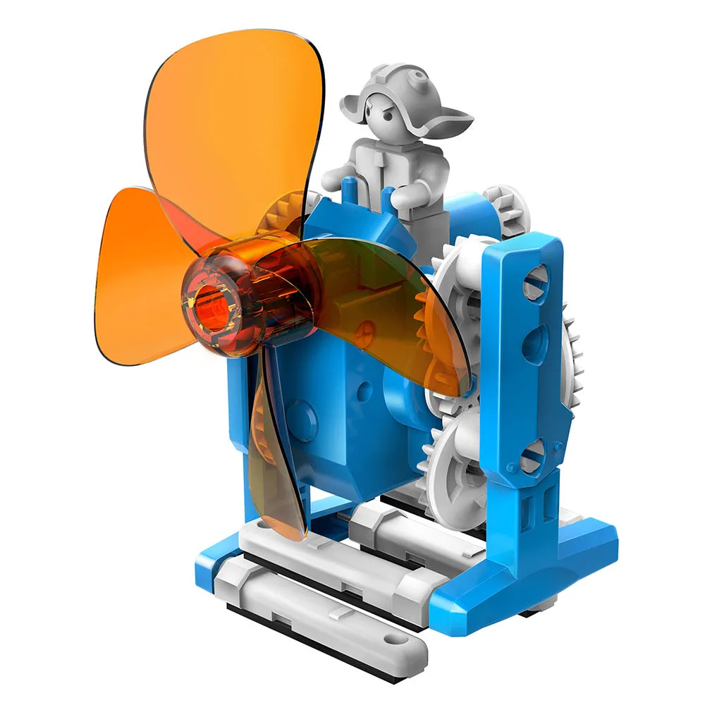 WindBots: 6-in-1 Wind-Powered Machine Kit