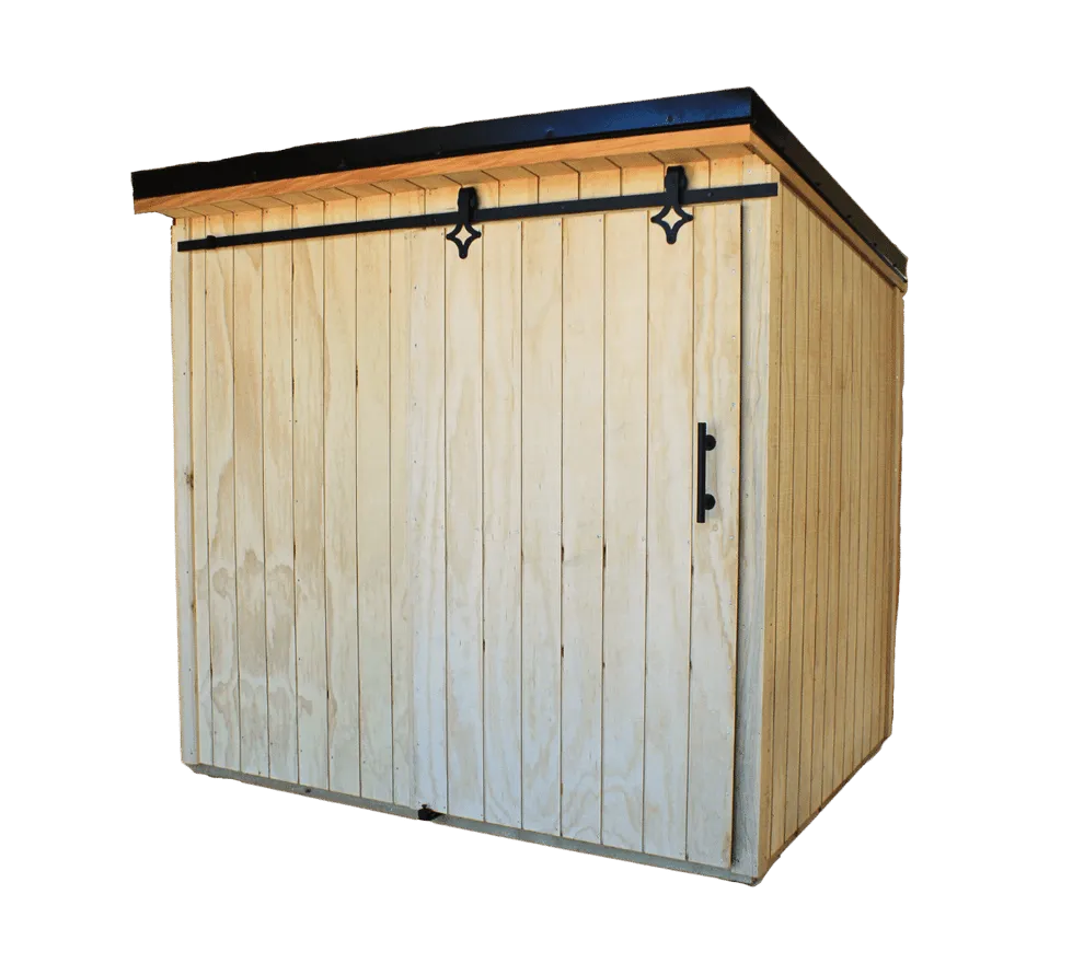Wood Shed 2.4m x 1.8m - Kitset