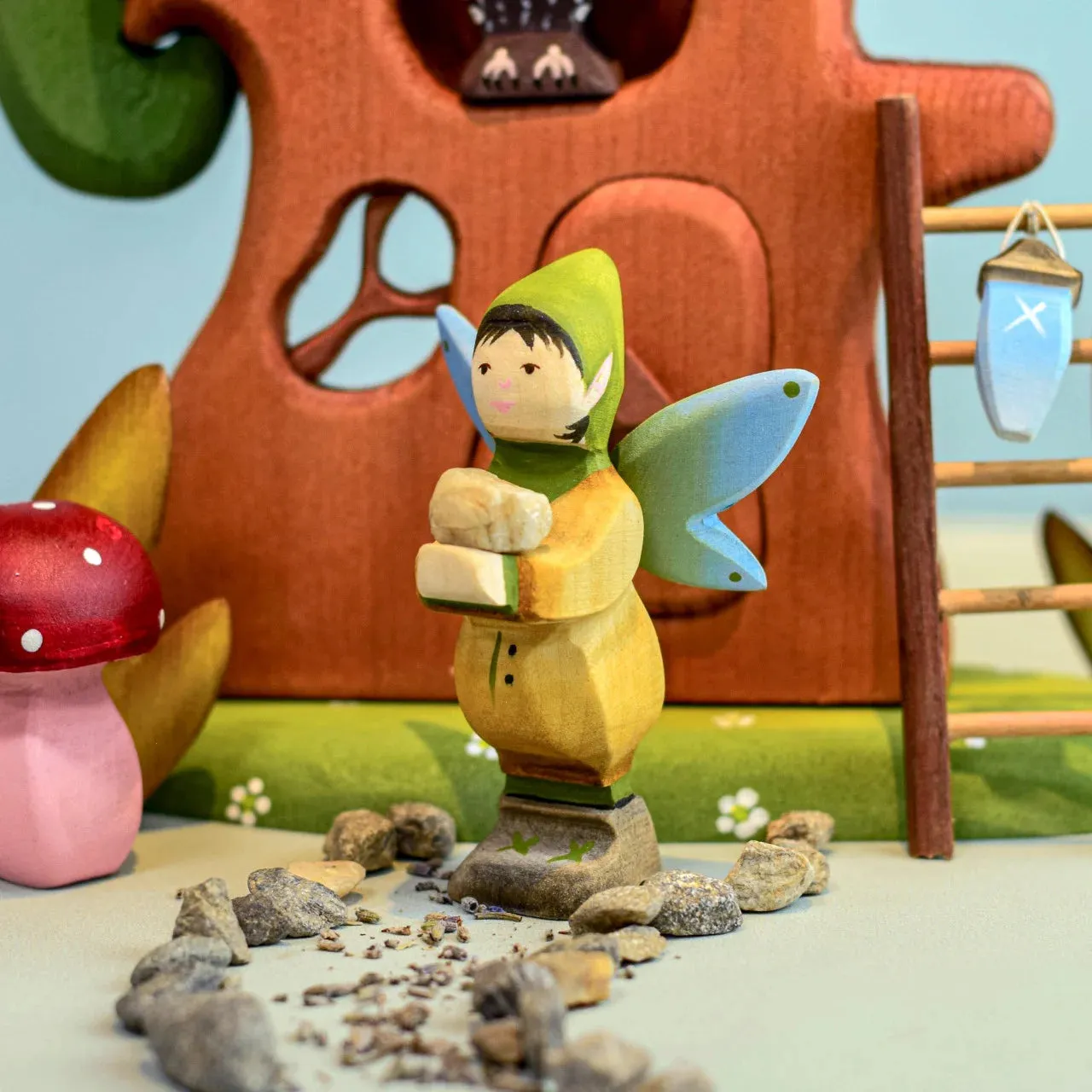Wooden Winged Elf